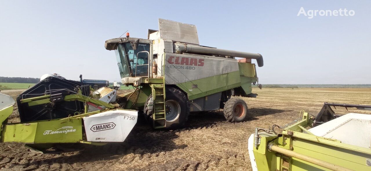 moissonneuse-batteuse Claas Lexion 480