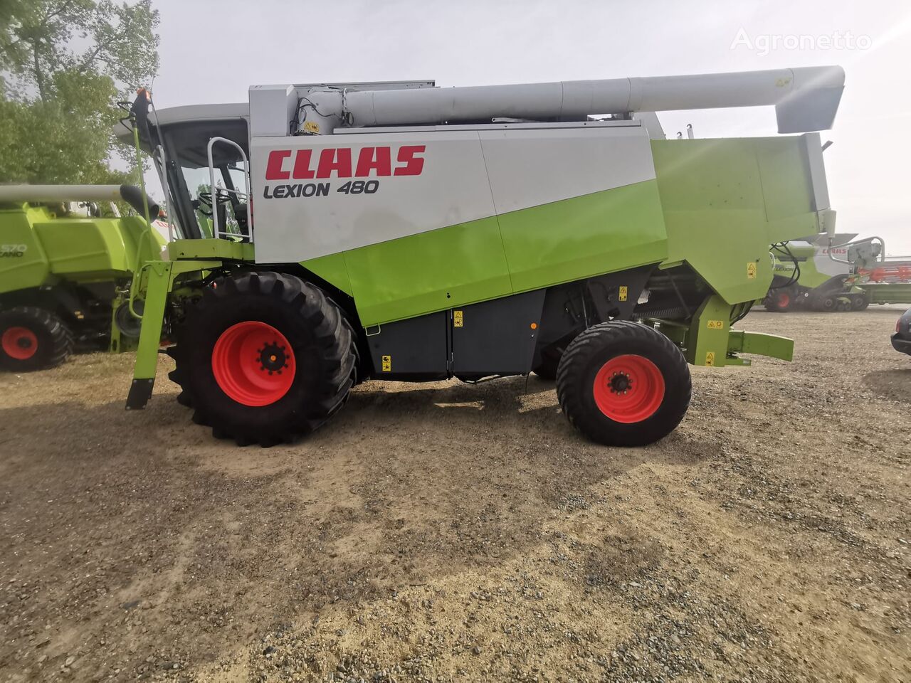 зерноуборочный комбайн Claas Lexion 480