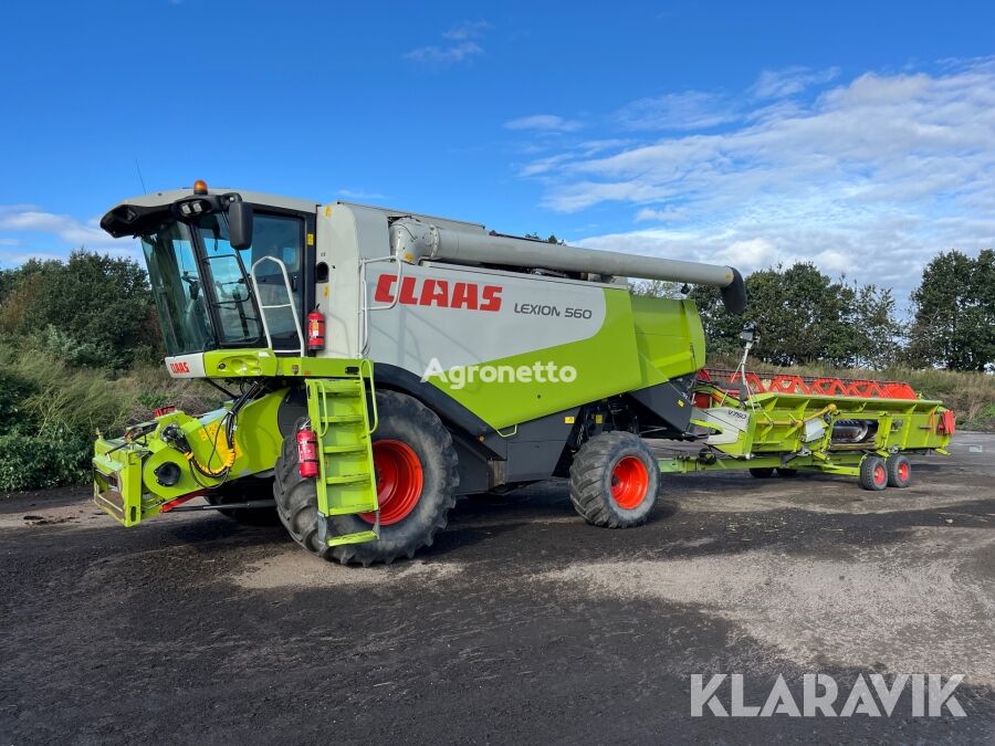 teraviljakombain Claas Lexion 560