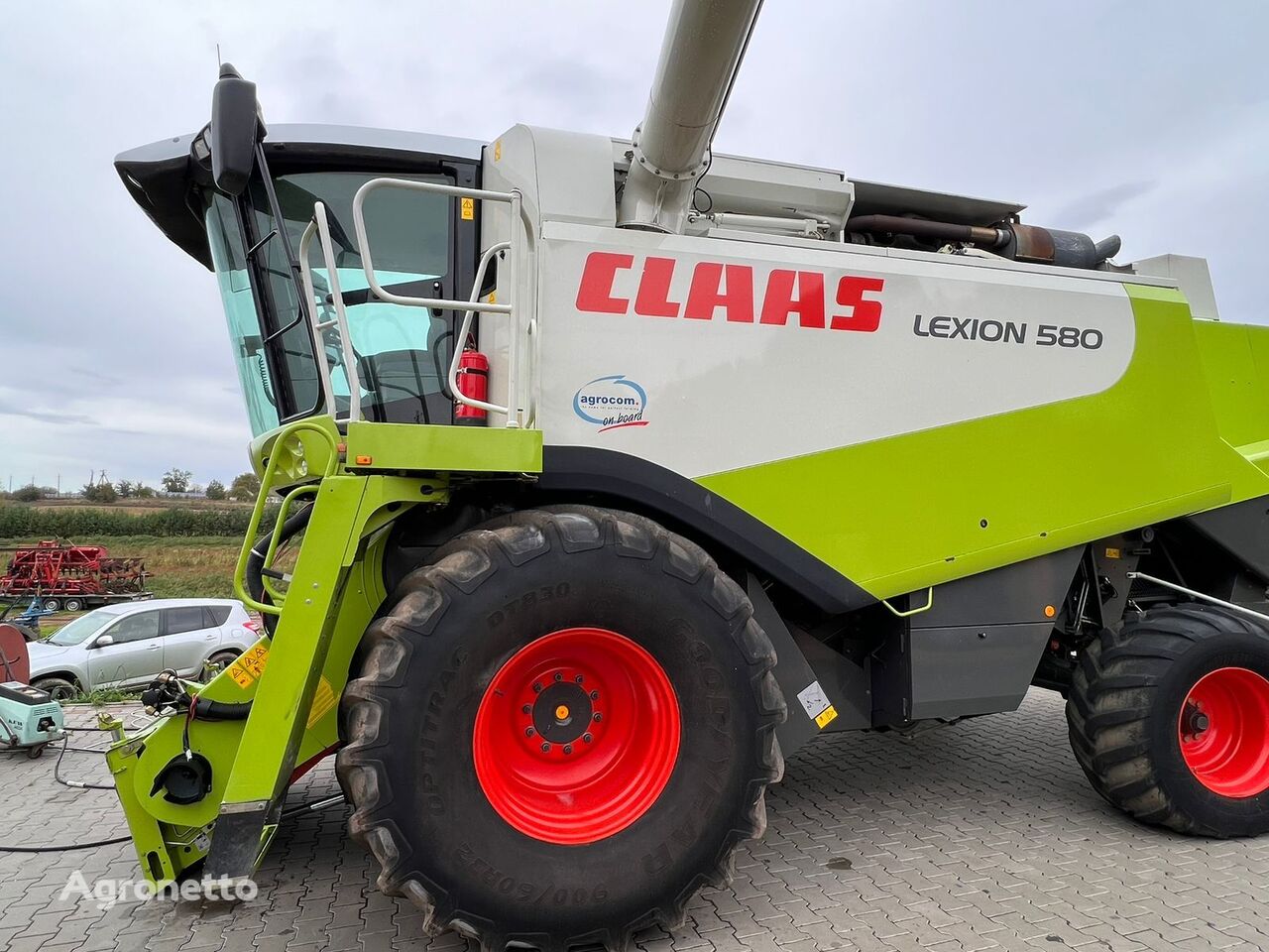 Claas Lexion 580 hububat hasat makinesi