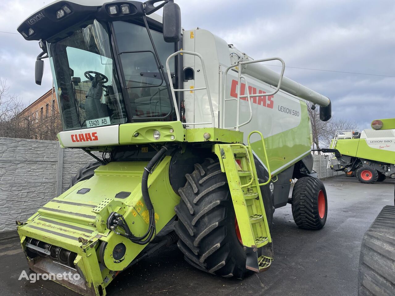 kombajn za žito Claas Lexion 580