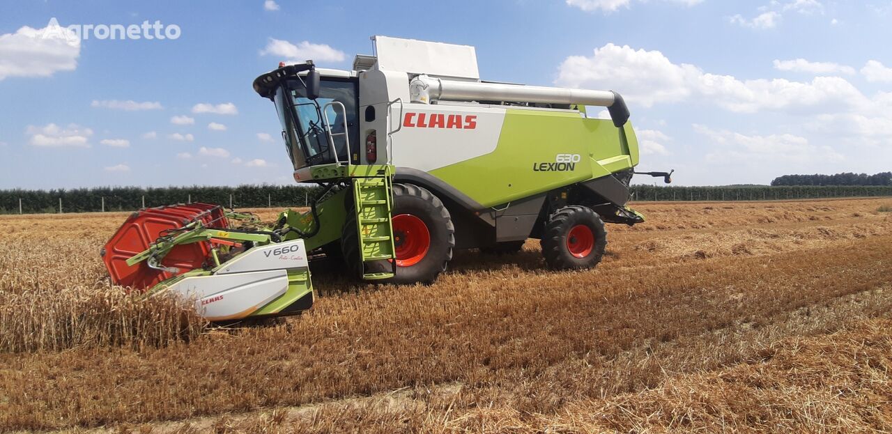 obilný kombajn Claas Lexion 630