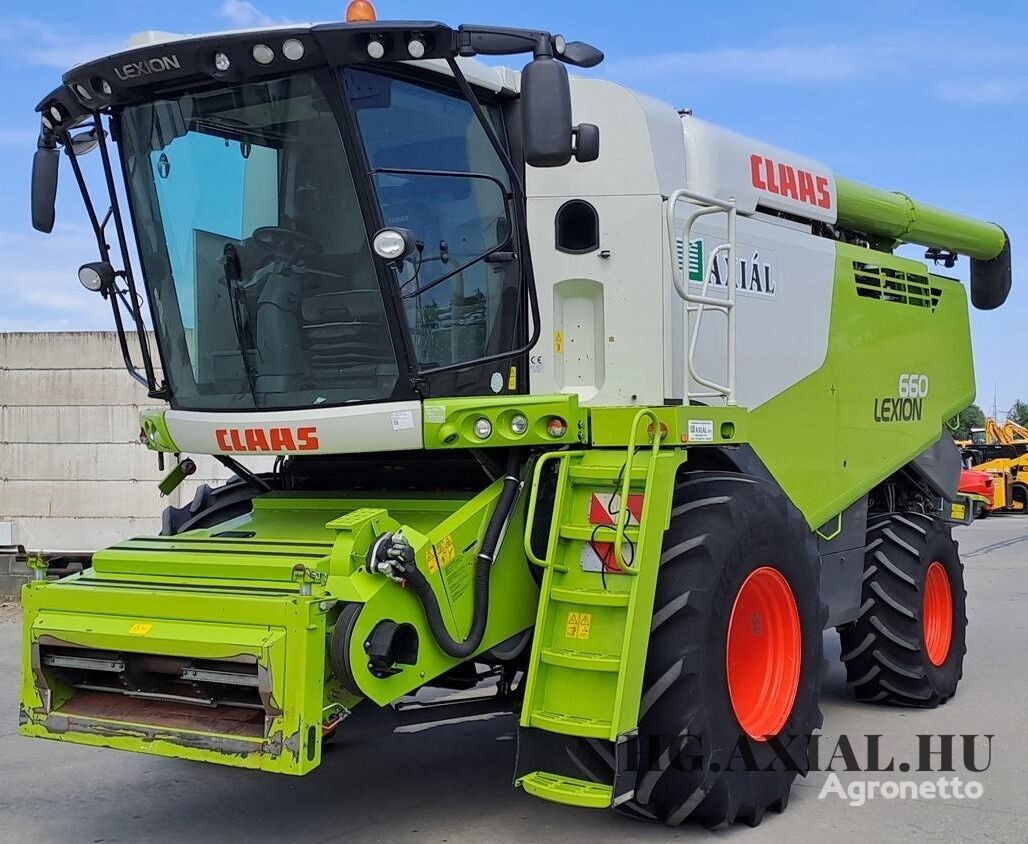 colheitadeira de grãos Claas Lexion 660 Combine