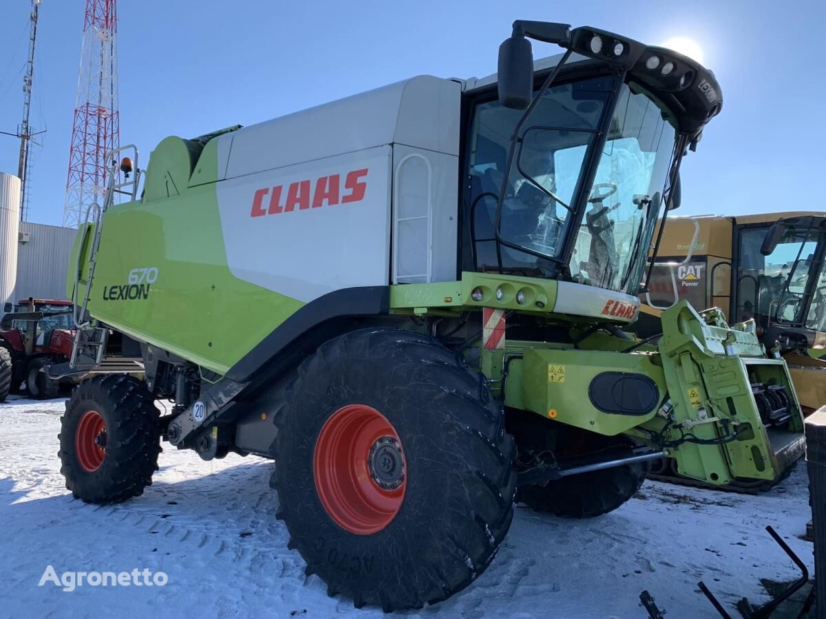 Зерноуборочный комбайн Claas Lexion 670 - Agronetto