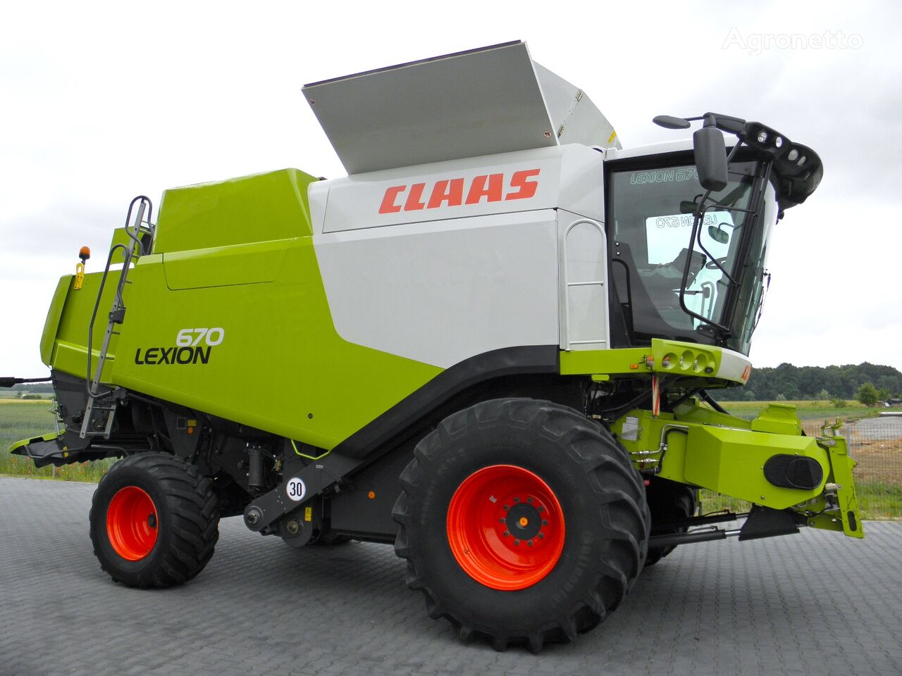 Claas Lexion 670 2014 Rok, heder 7,5 m Vario , Najbogatsza Wersja, Nie cosechadora de cereales