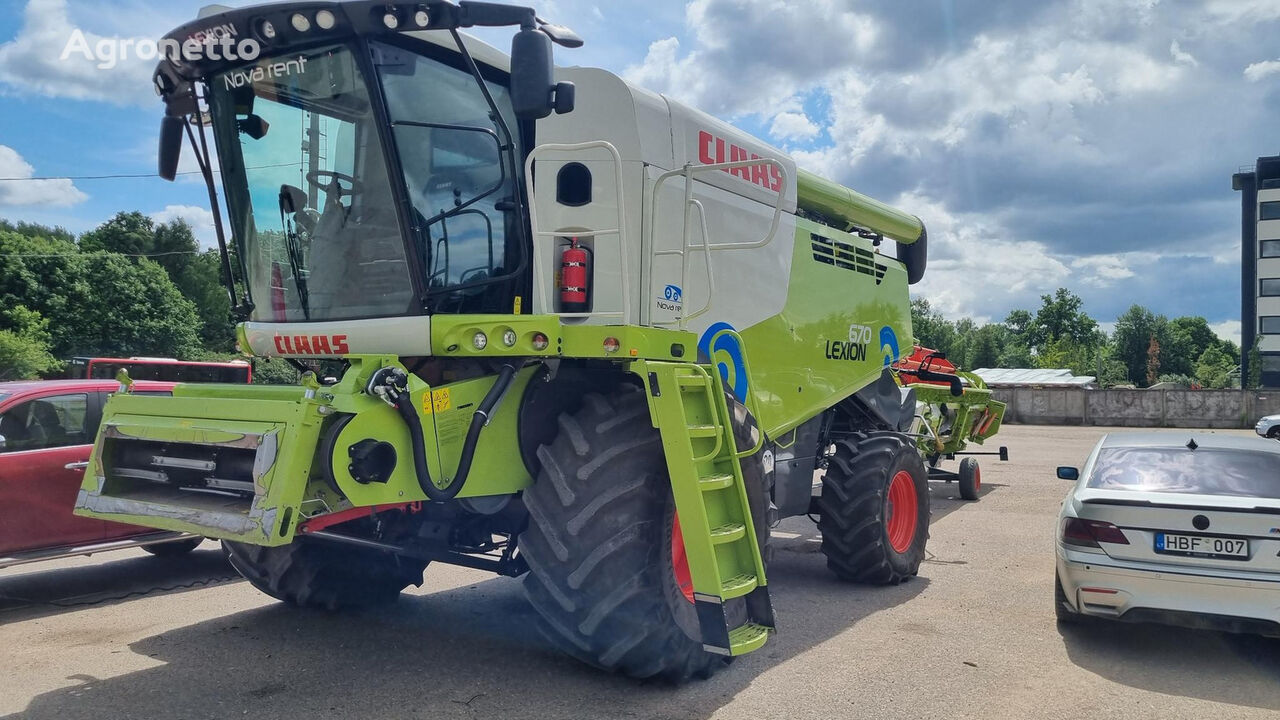 Claas Lexion 670 4WD Getreideernter