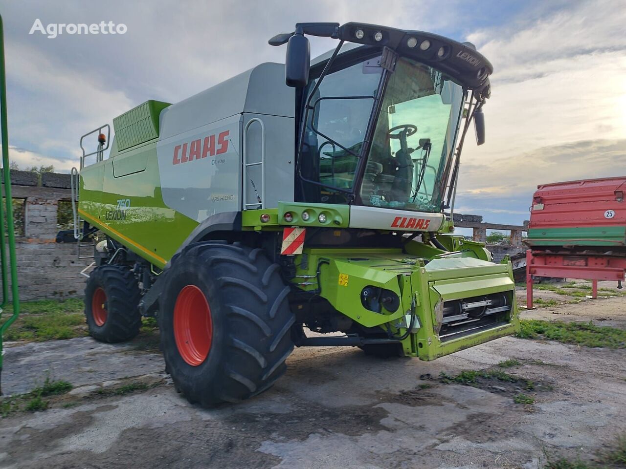 Claas Lexion 760  kombájn