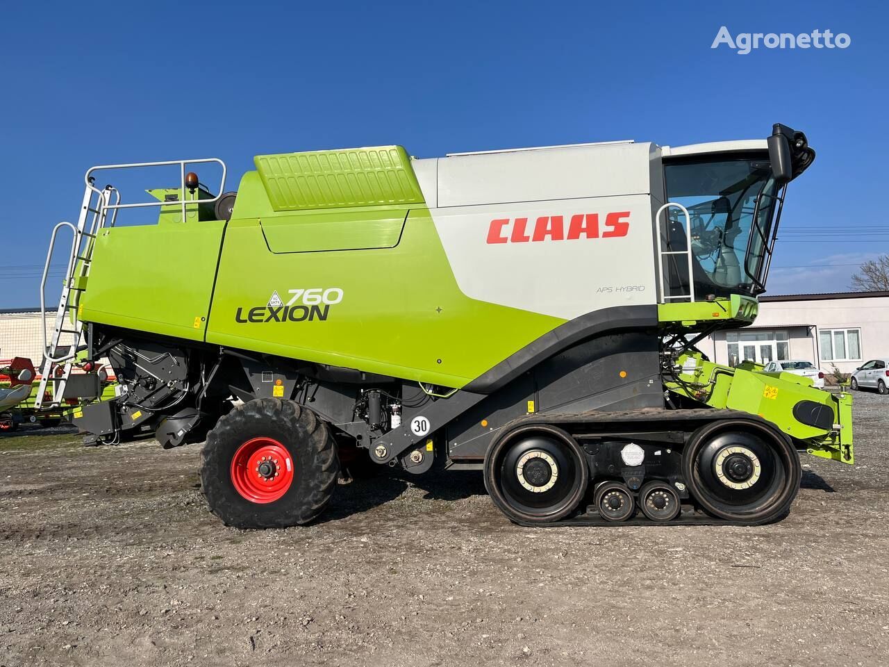 곡물 수확기 Claas Lexion 760TT (z Yevropy) ie v naiavnosti