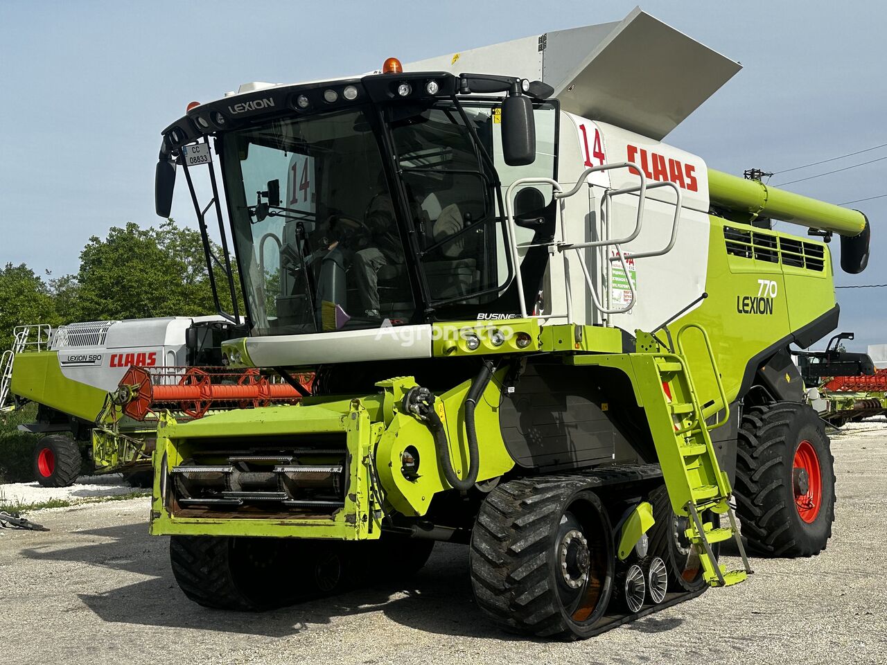 combină de recoltat cereale Claas Lexion 770 TT 4X4 CEMOS