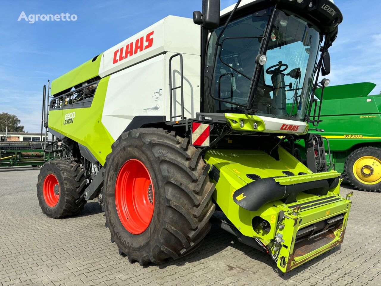 ماكينة حصادة دراسة Claas Leksion 6900 + KonvioFleks 930 na vizku