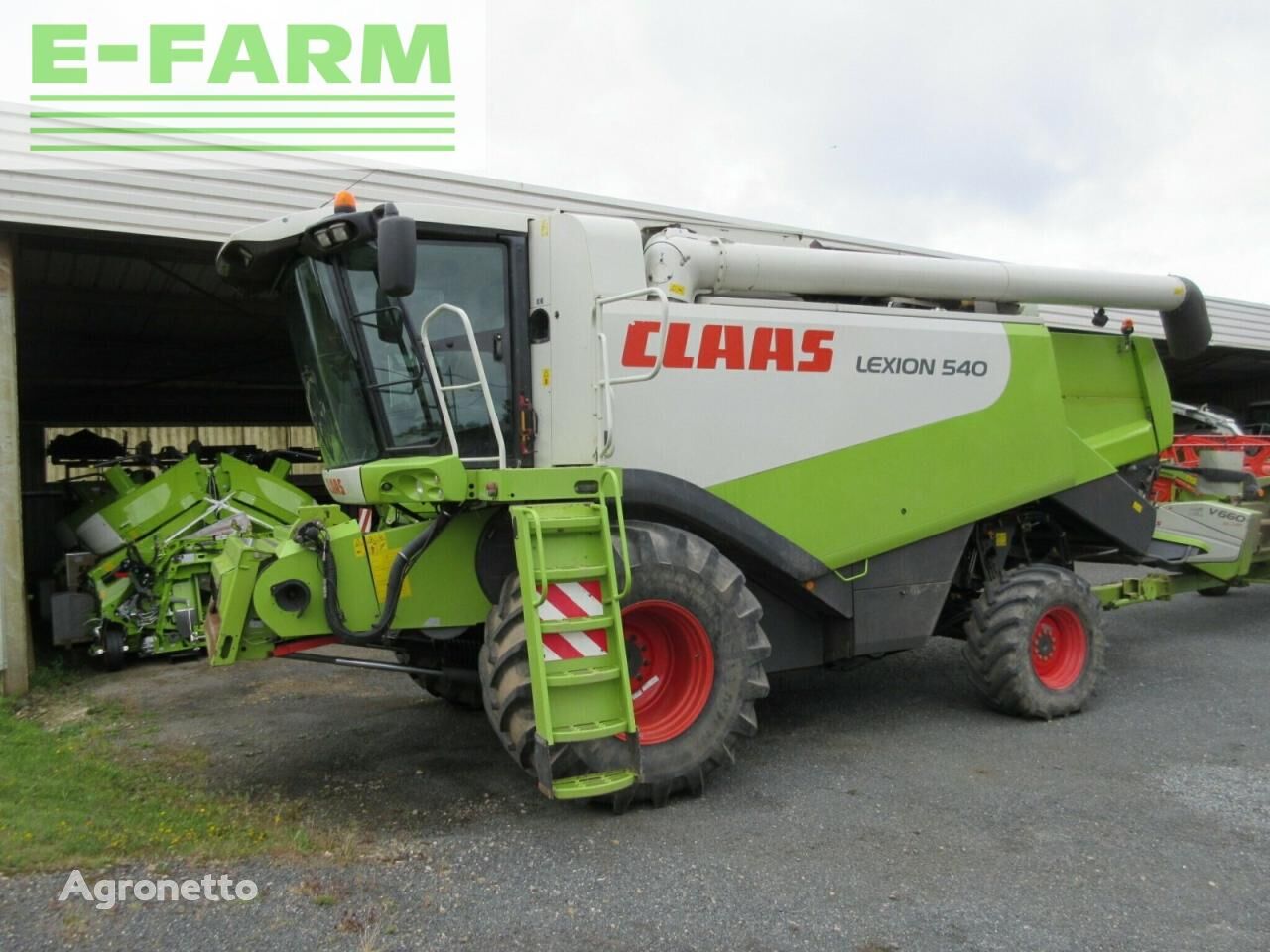 teraviljakombain Claas lexion 540