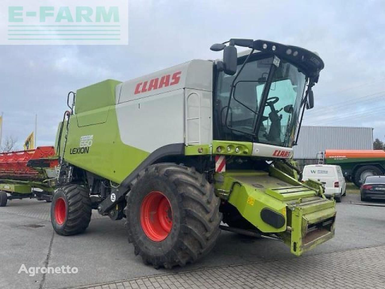 Claas lexion 650 cosechadora de cereales