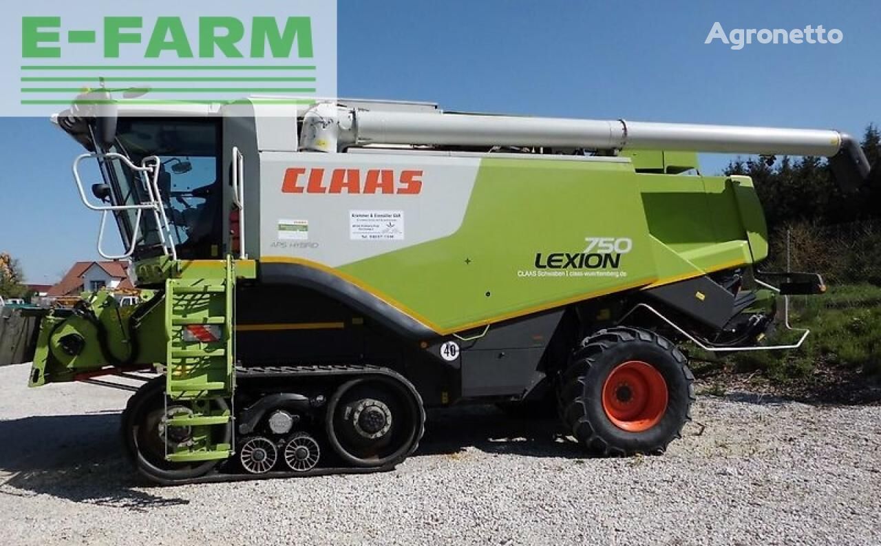 grūdų kombainas Claas lexion 750 tt 40 km/h