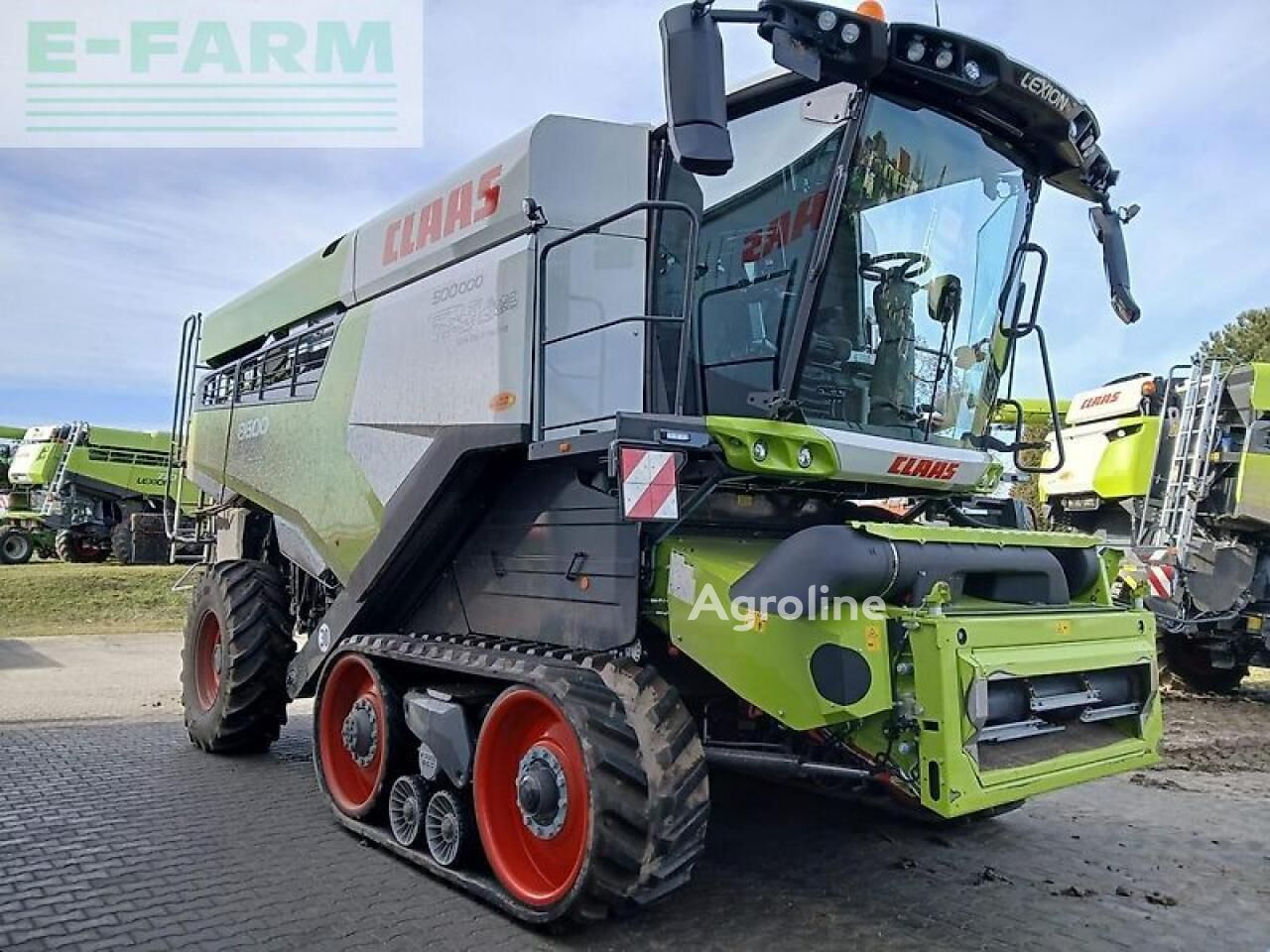 Claas lexion 8600 tt grain harvester - Agroline