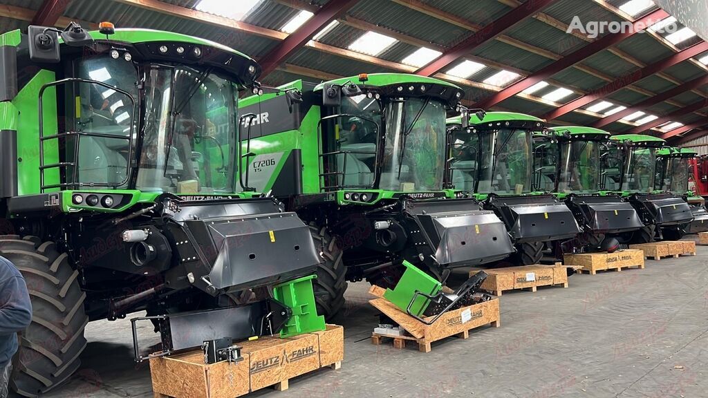 new Deutz-Fahr C7206TS grain harvester