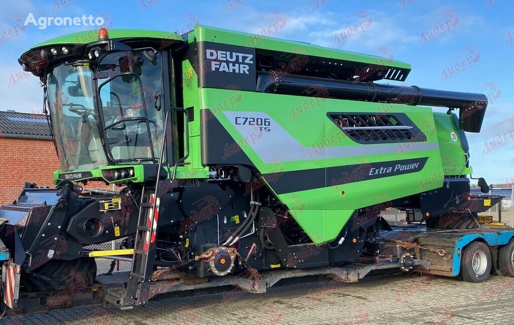 new Deutz-Fahr S7206TS grain harvester