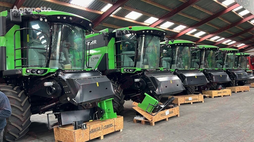 new Deutz-Fahr S7206TS grain harvester