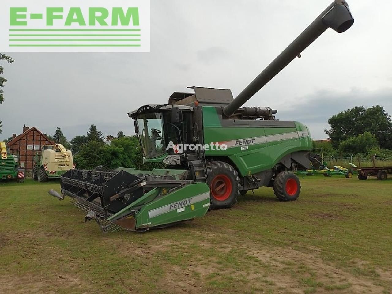 ماكينة حصادة دراسة Fendt 6335c