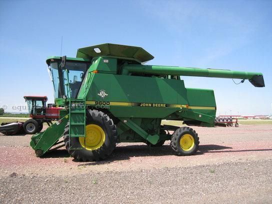 θεριζοαλωνιστική μηχανή John Deere 9600