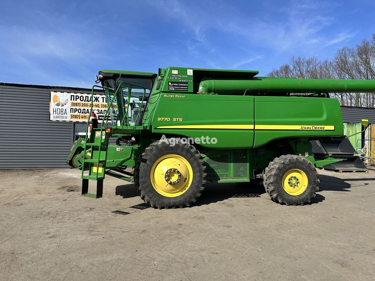 grūdų kombainas John Deere 9770 STS