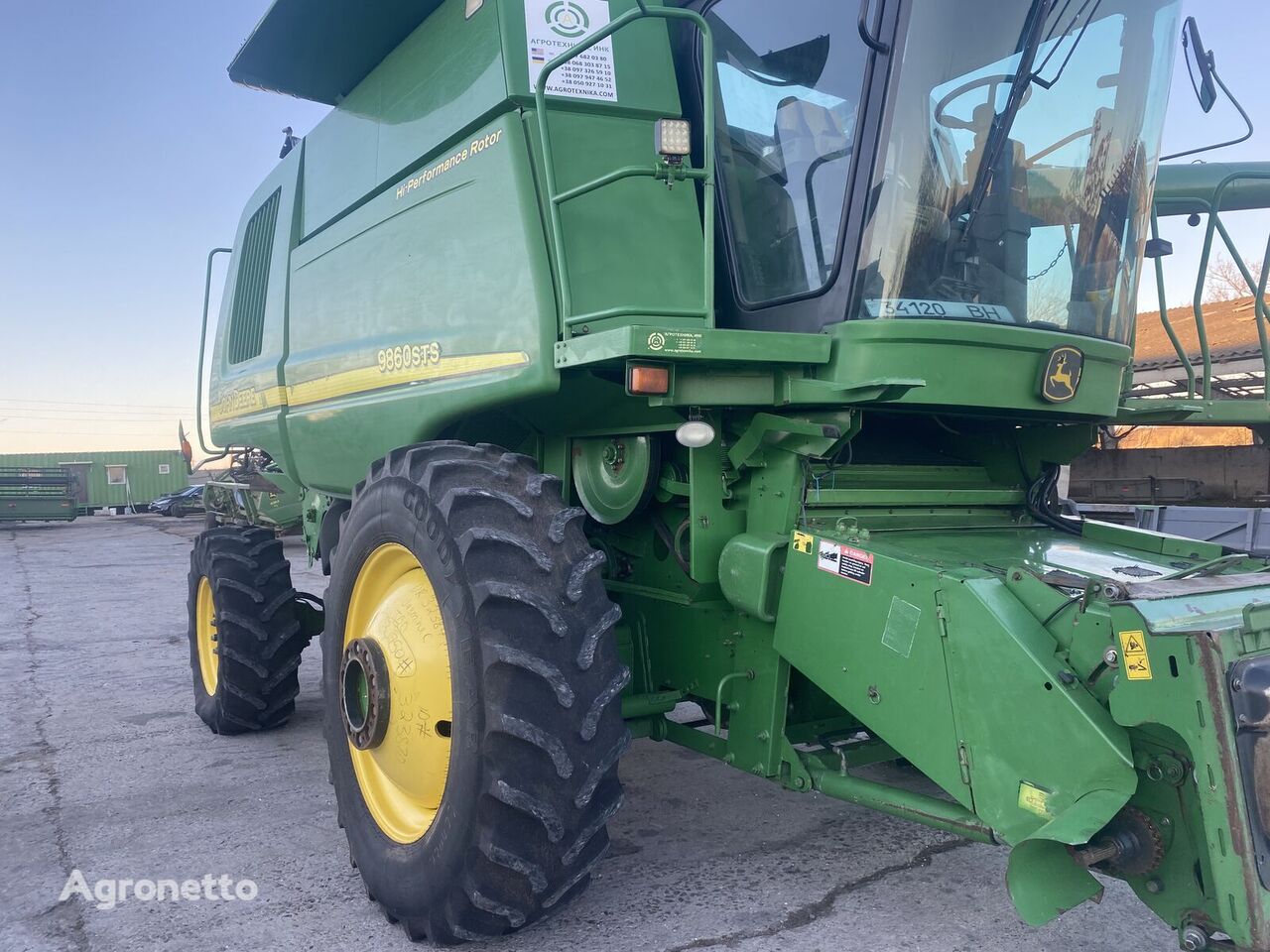 kombajn za žito John Deere 9860 STS