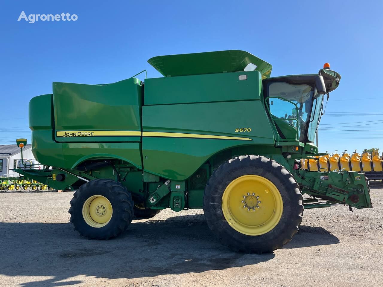 John Deere S670 kombajn za žito