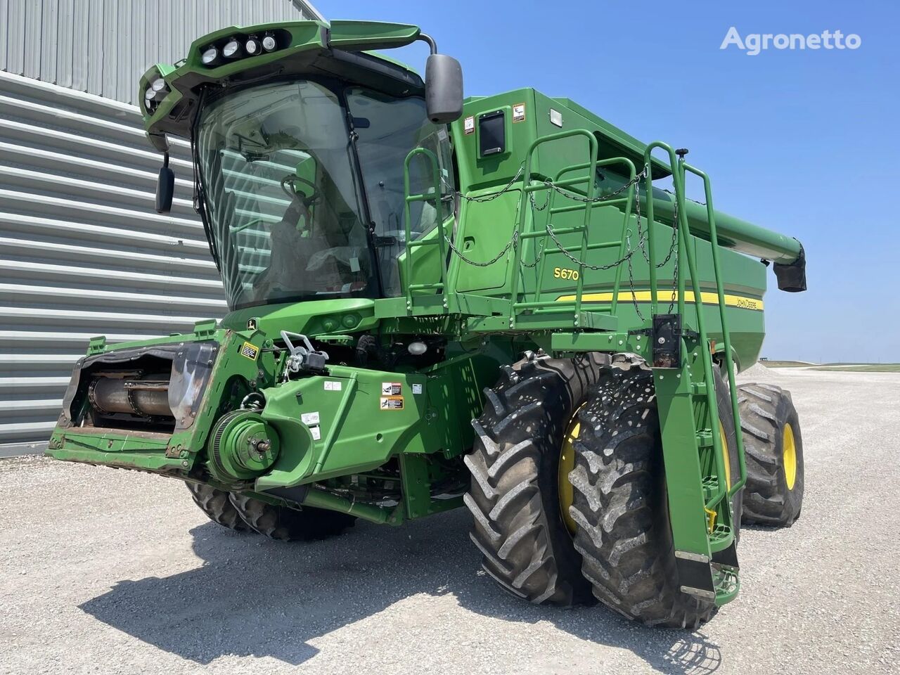 John Deere S670 cosechadora de cereales