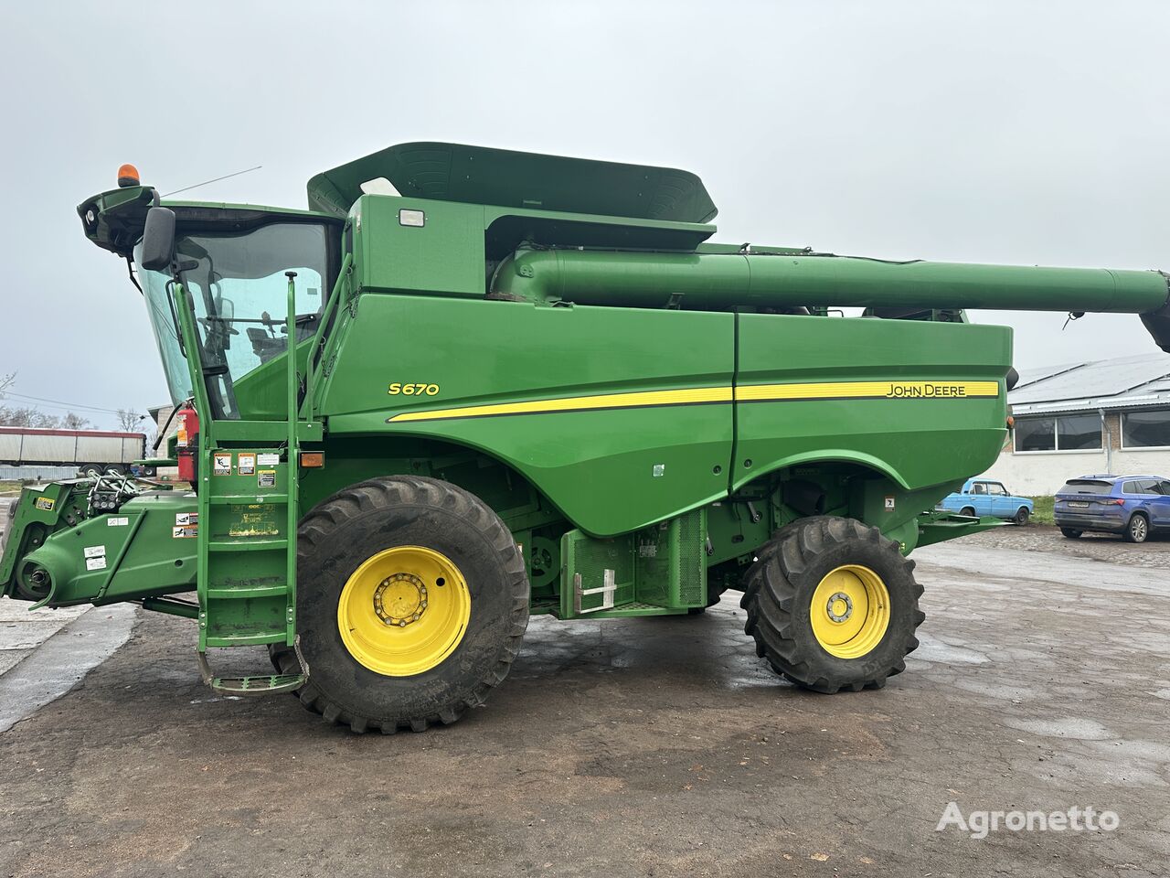 John Deere S670 cosechadora de cereales