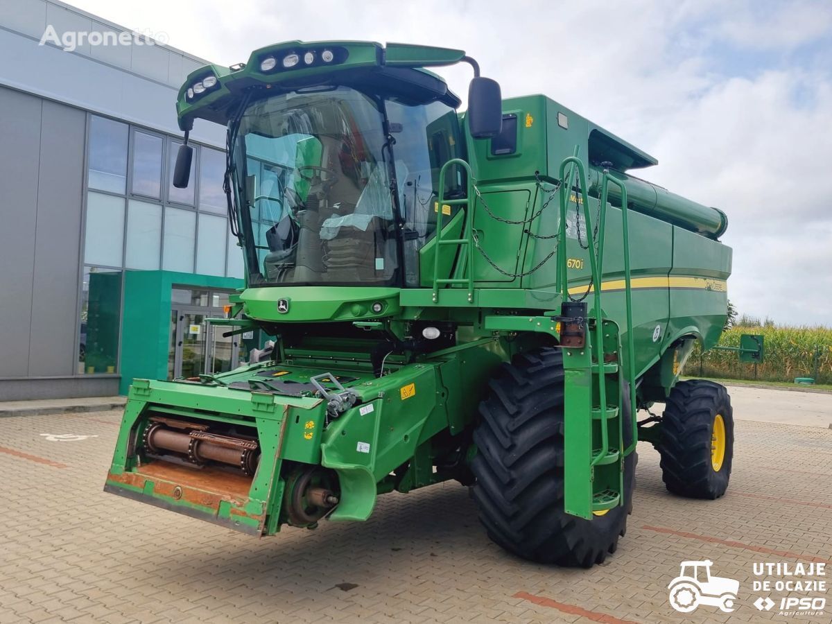 John Deere S670i HM 4×4 + Header paioase maaidorser