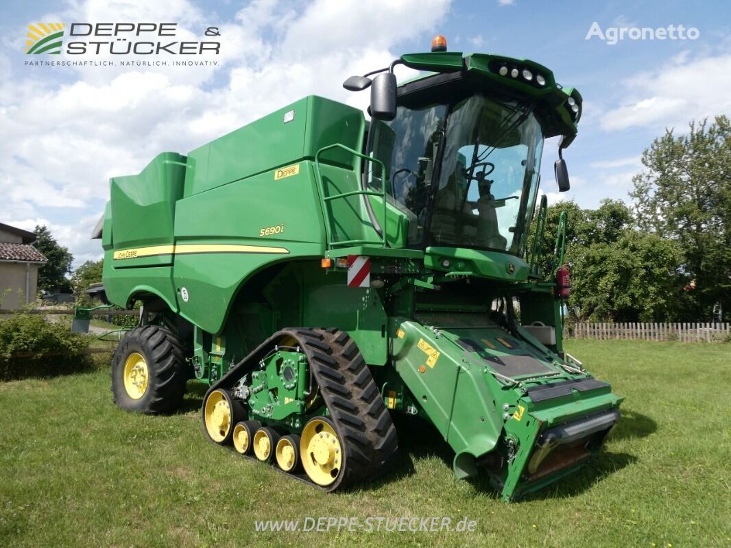 John Deere S690 Raupe inkl. JD 635PF etc cosechadora de cereales