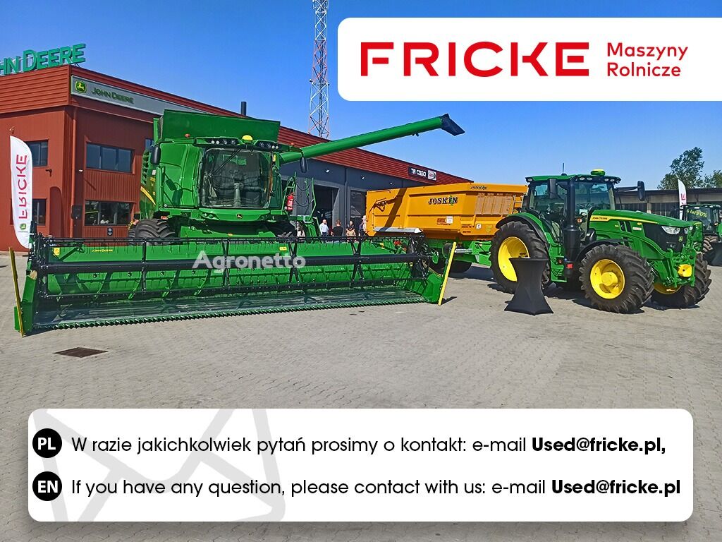 Nová sklízecí mlátička John Deere T670 - Agronetto