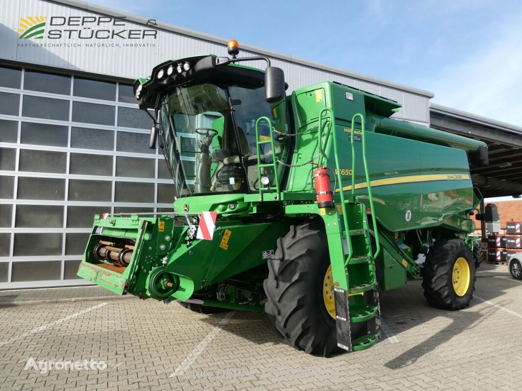 John Deere W650 HM mit SW 622R + SWW Getreideernter