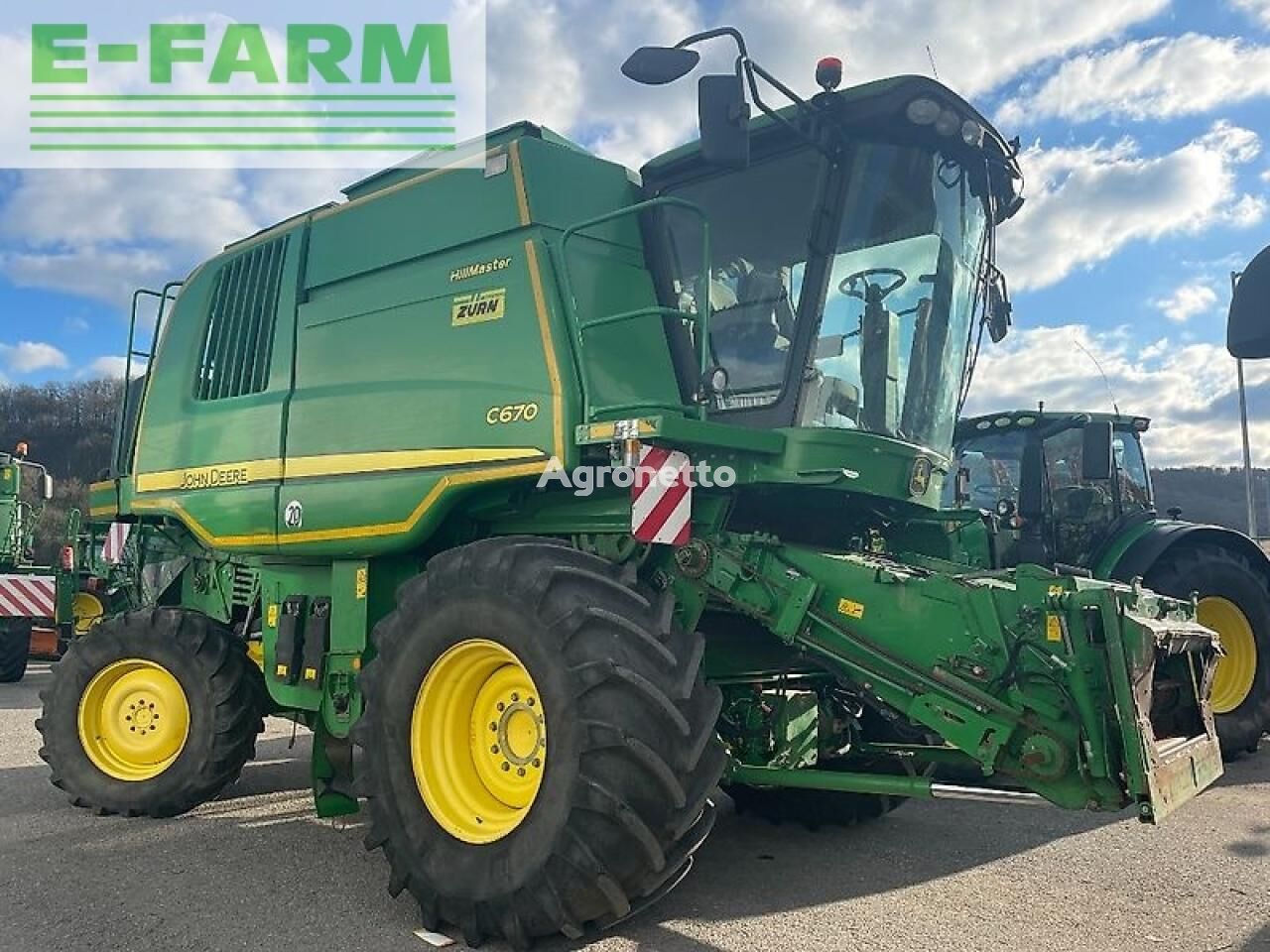 John Deere c670 hm Getreideernter