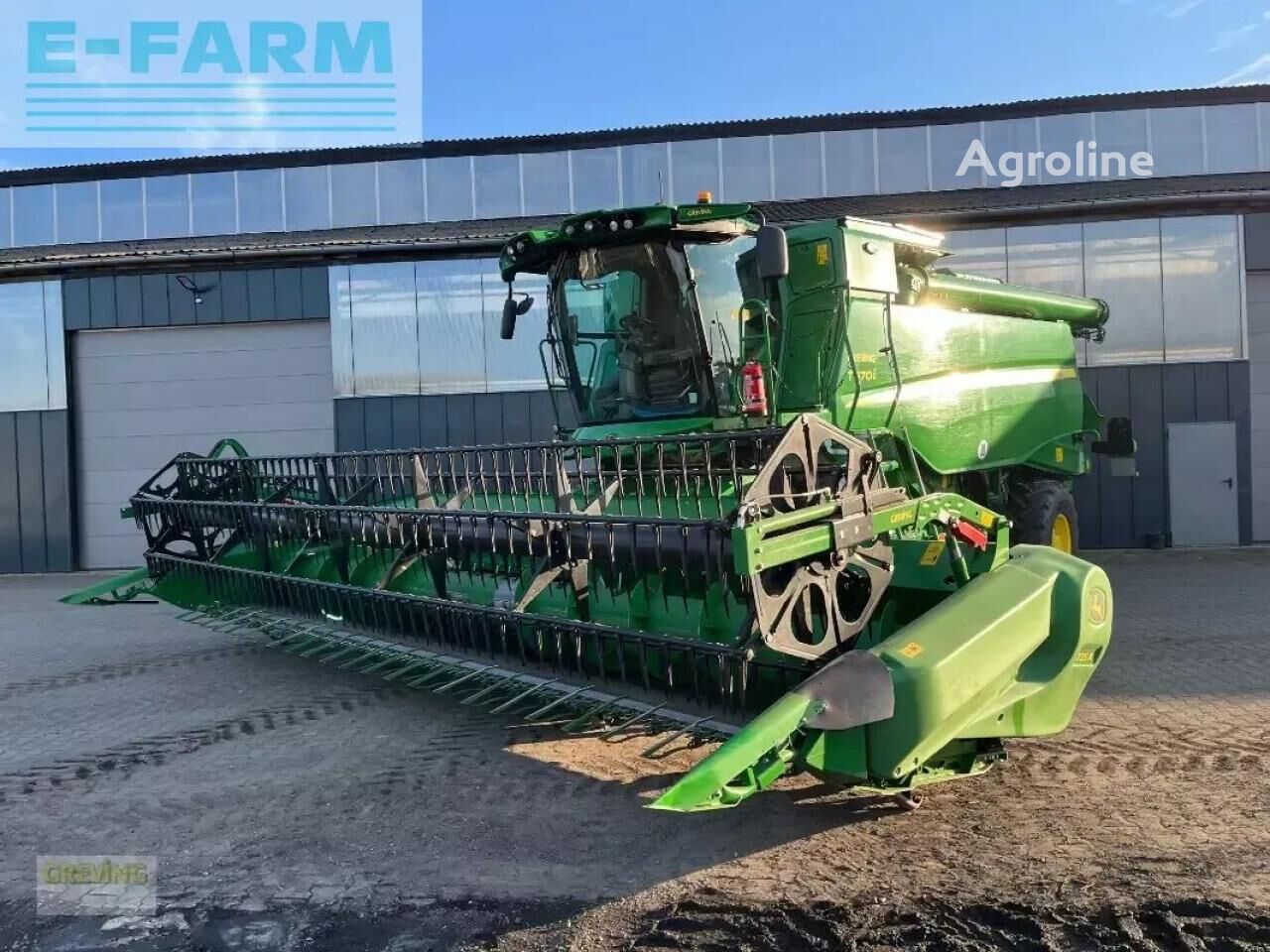 Moissonneuse-batteuse John Deere t670i raupenfahrwerk inkl. 725x schneidwerk - Agroline