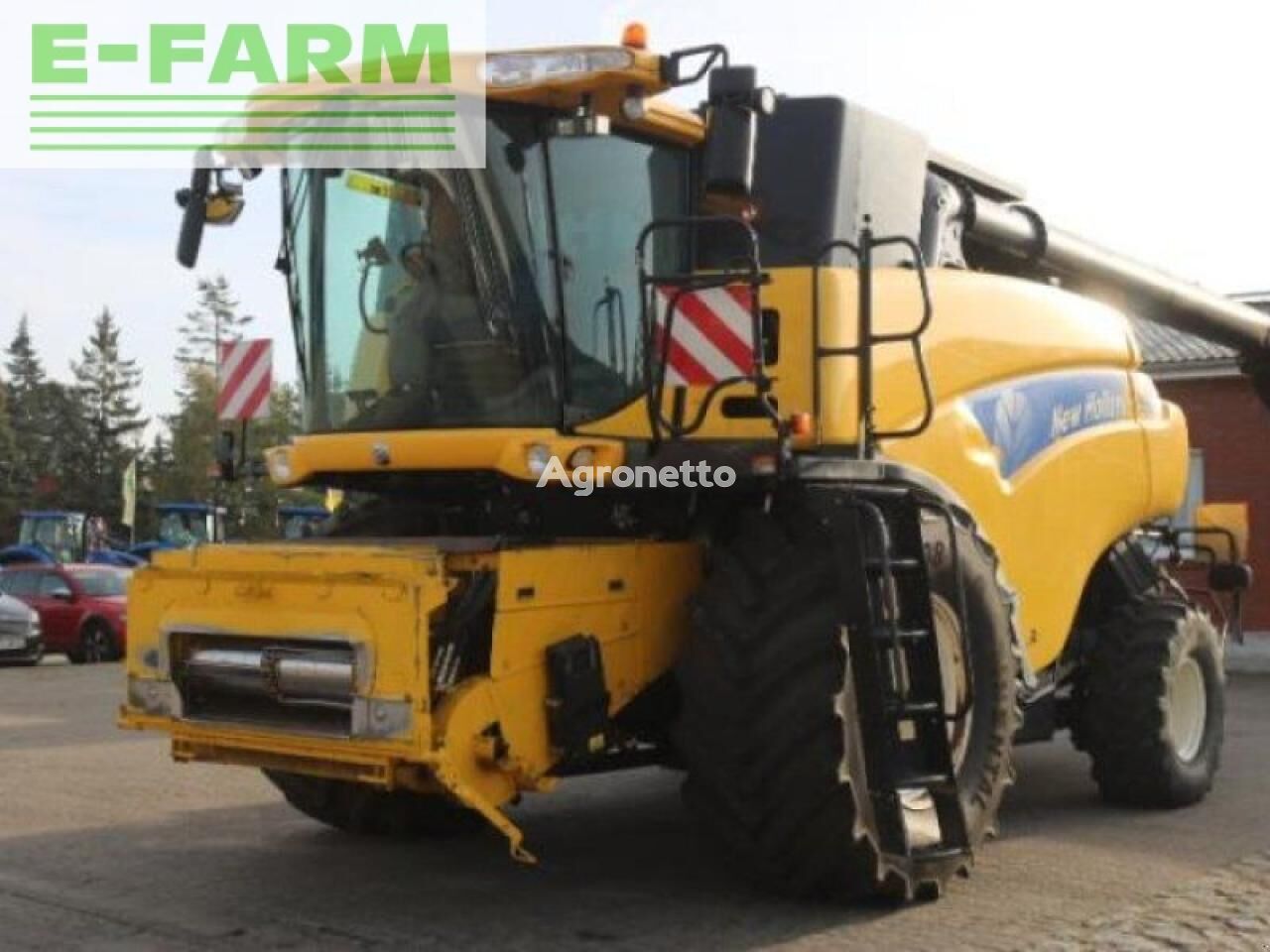 New Holland cr 9090 allrad skurtresker