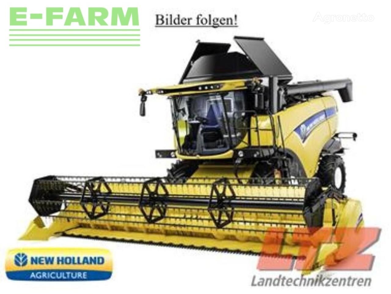 New Holland cx 5.90 laterale grain harvester