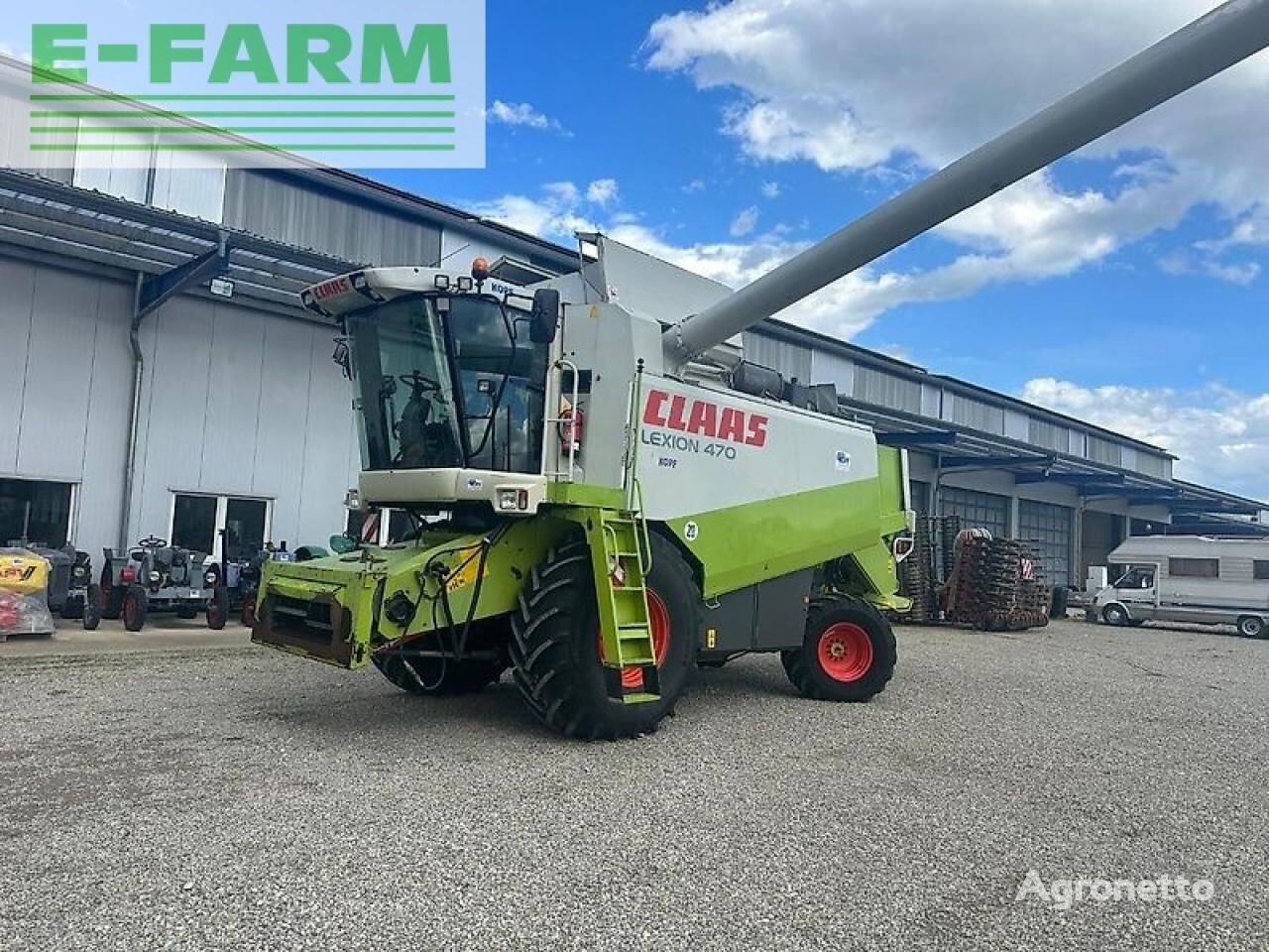 lexion 470 landwirtsmaschine (raupe) Getreideernter