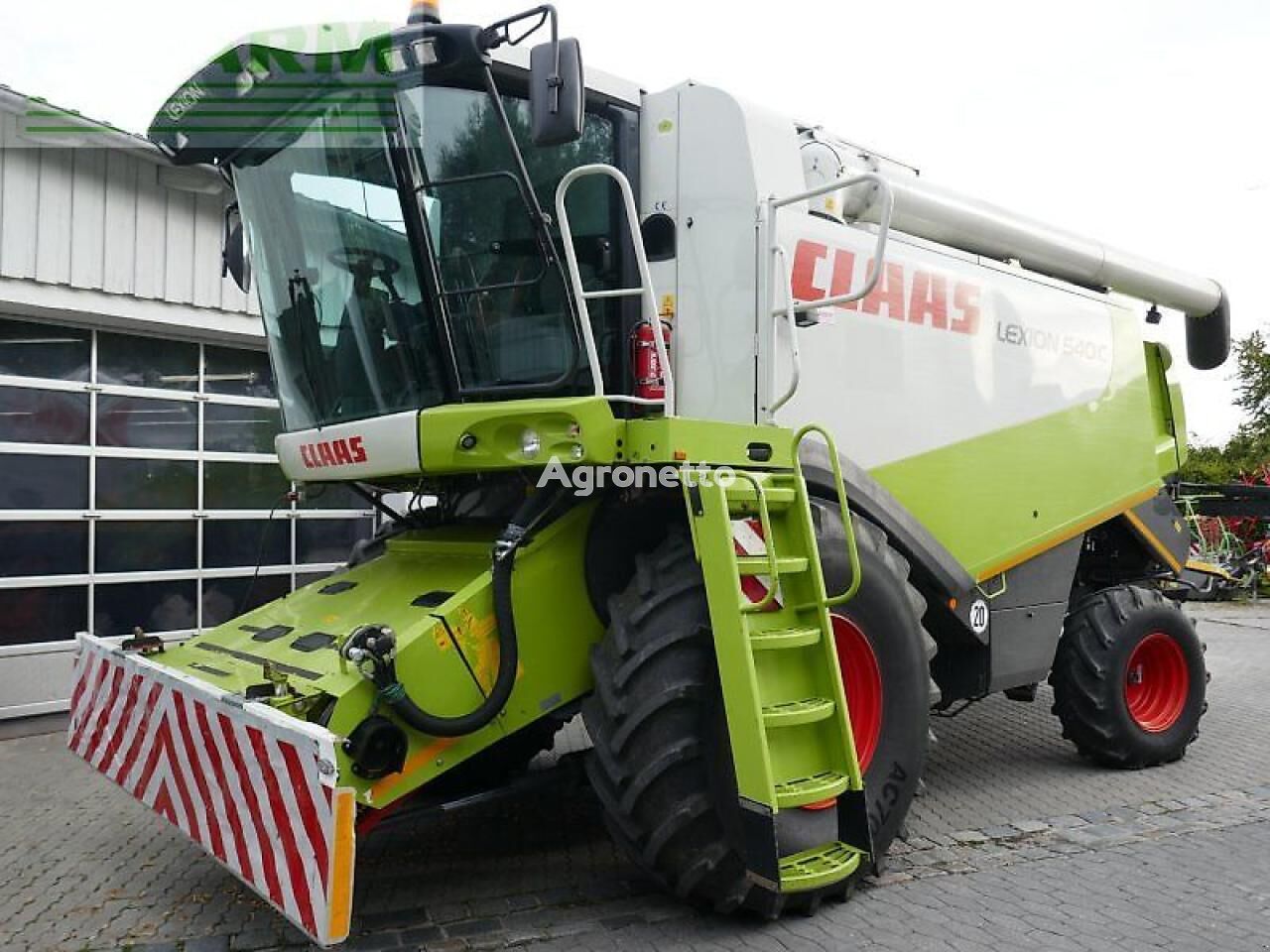 lexion 540 c cosechadora de cereales