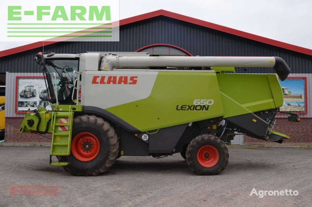 lexion 650 grain harvester