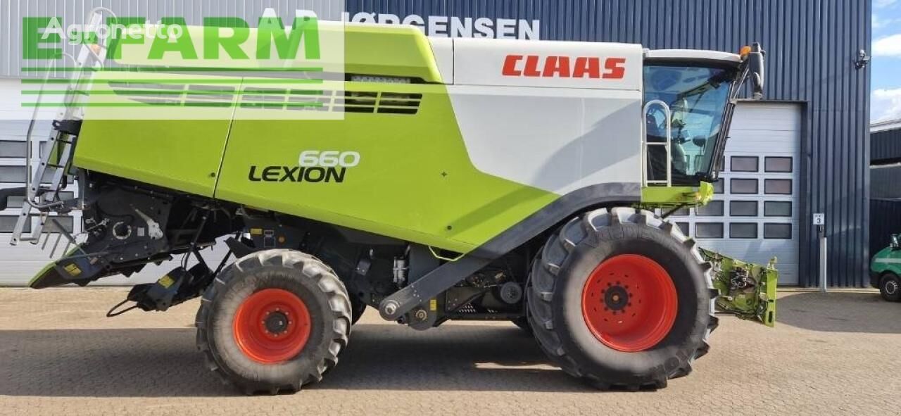 lexion 660 grain harvester