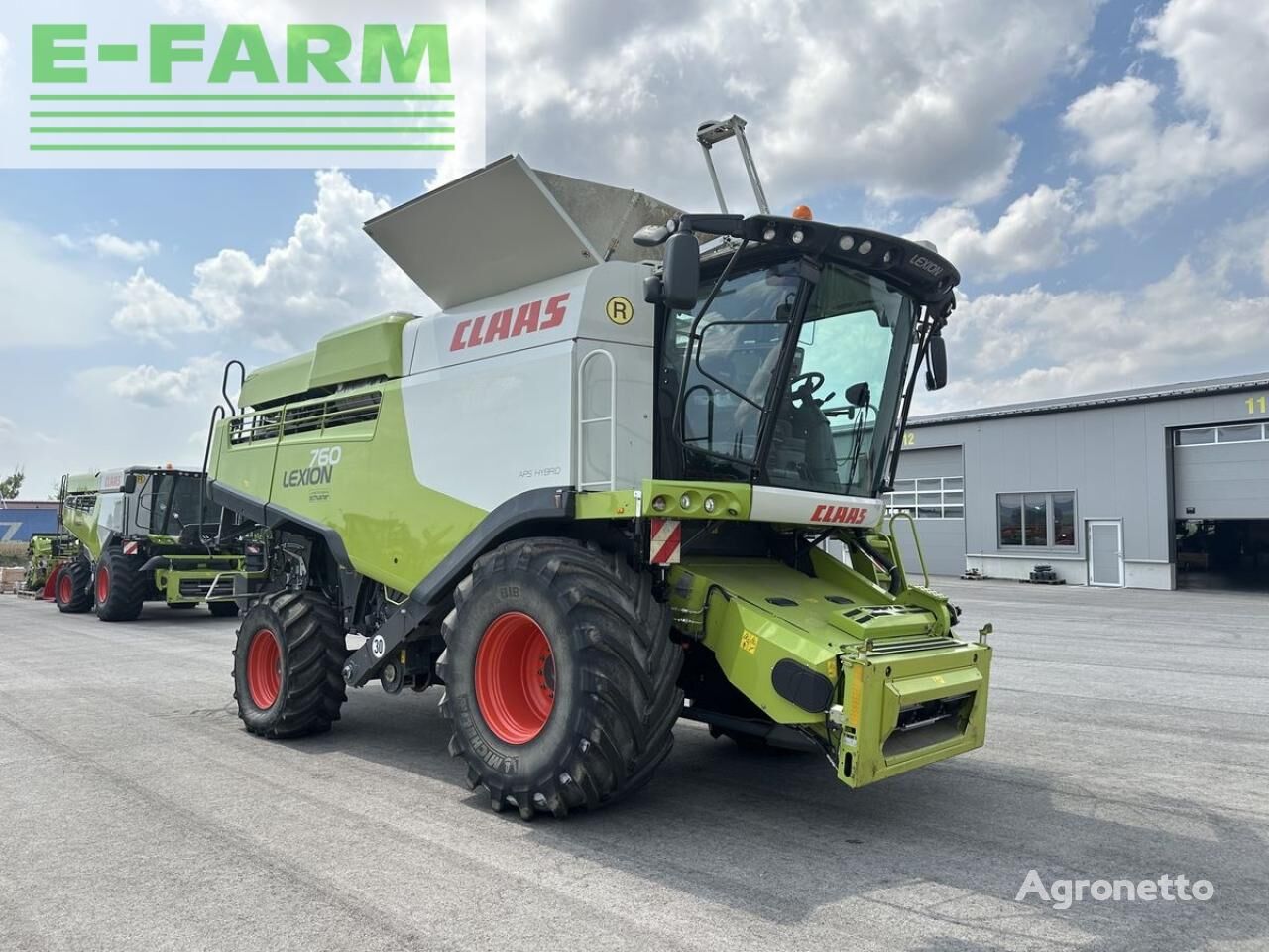 lexion 760 (stage iv) Getreideernter