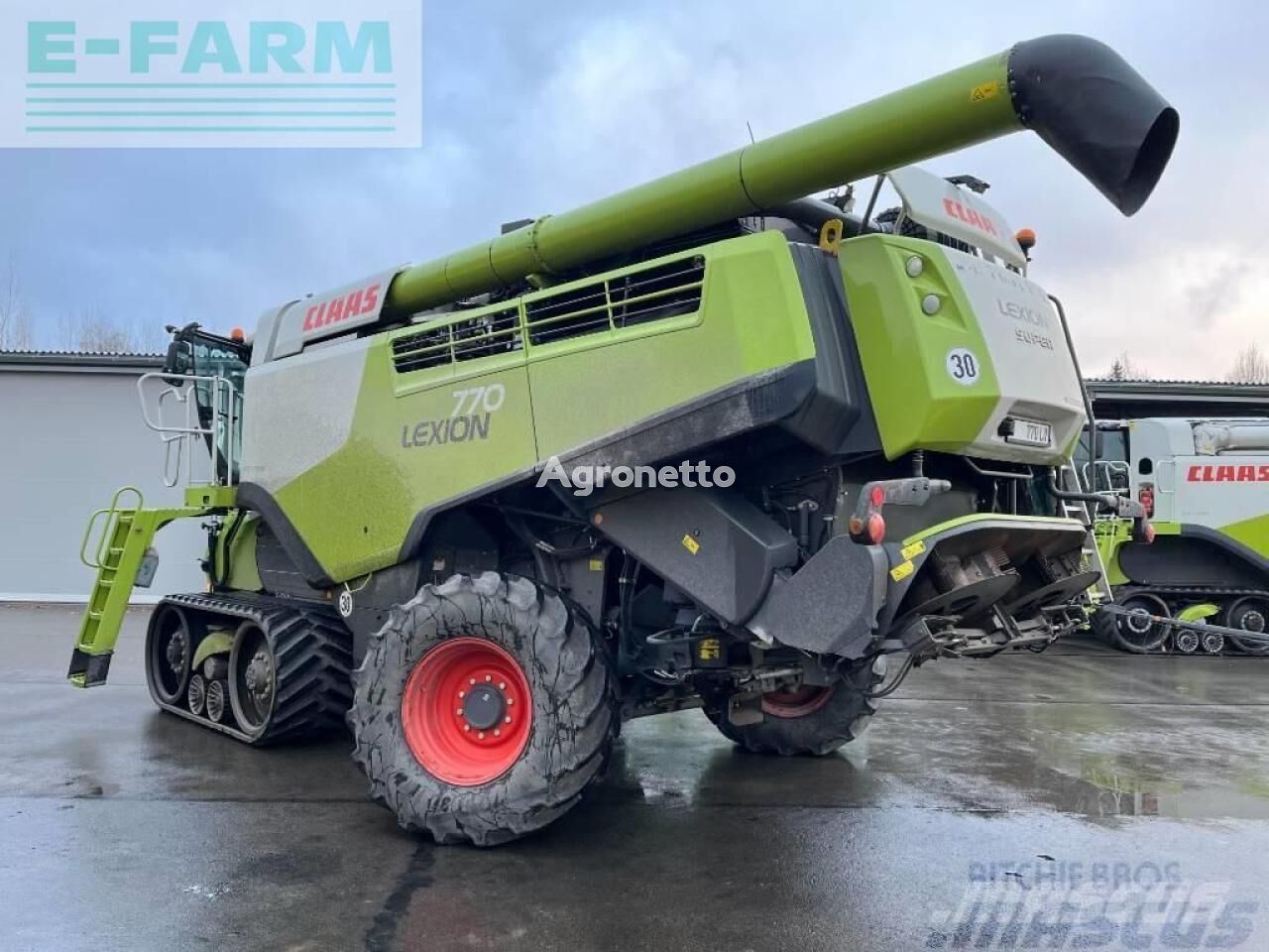 зерноуборочный комбайн lexion 770 tt