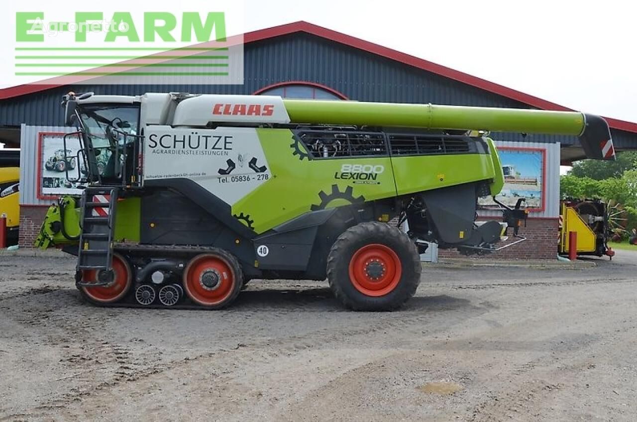 lexion 8800 tt grain harvester