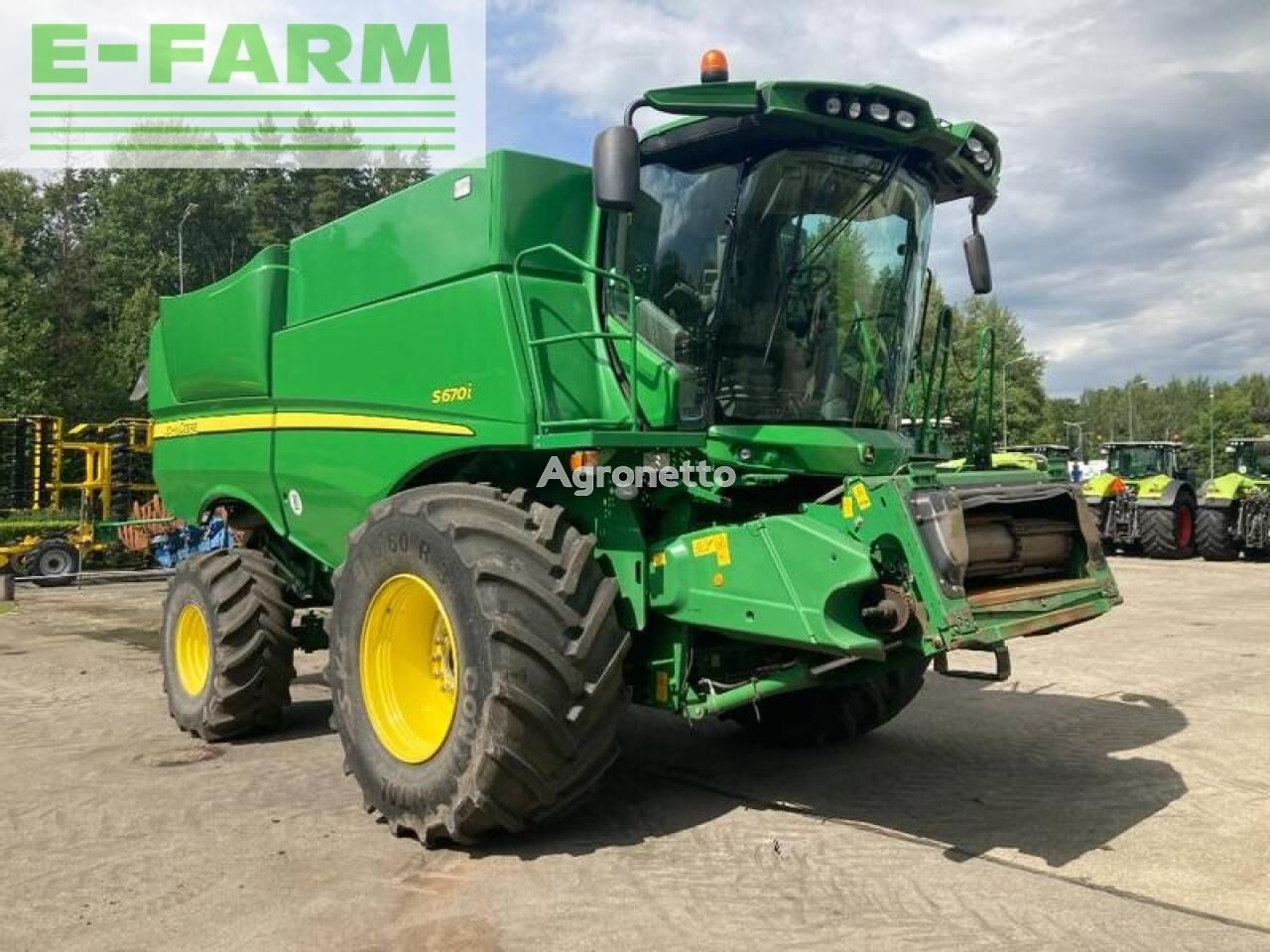 Зерноуборочный комбайн s 670 i - Agronetto