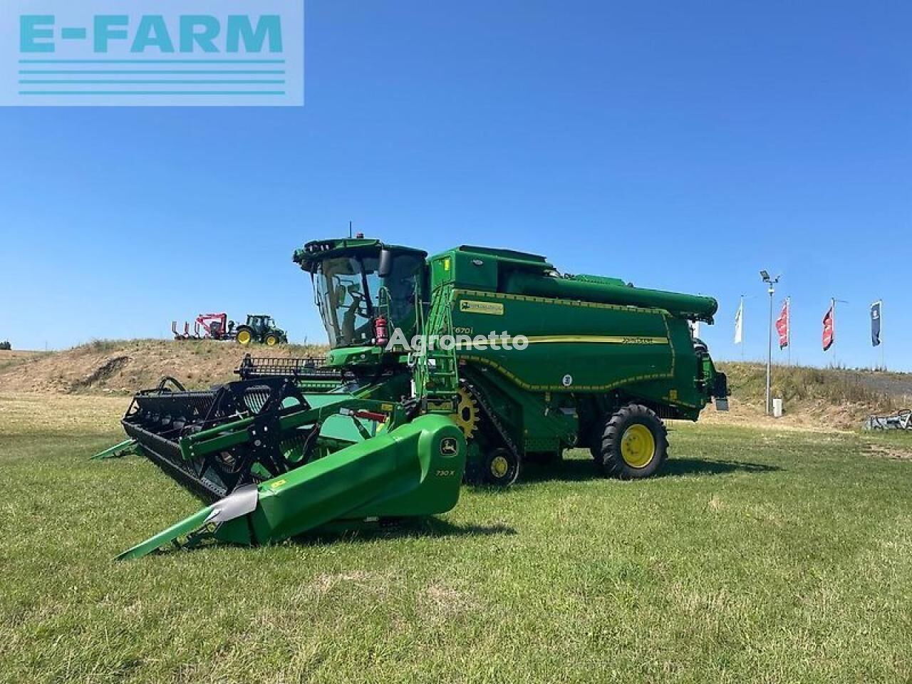 t670 hm grain harvester