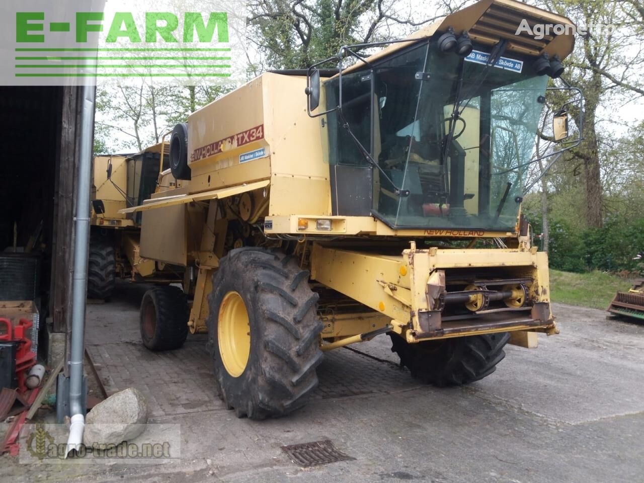 tx 34 grain harvester