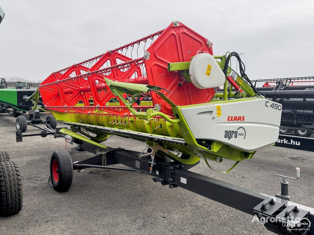 Nové žací ústrojí Claas C490 - Agronetto