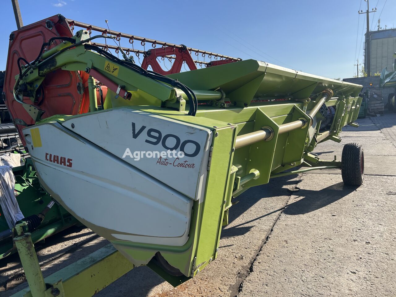 Barre de coupe à céréales Claas Vario 900 à vendre | Agronetto MA Barre de coupe à céréales Claas Vario 900 - Agronetto