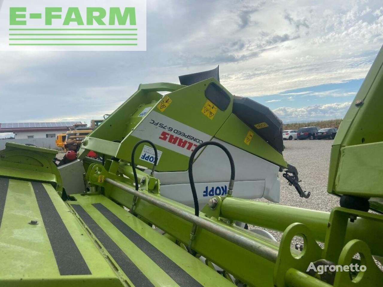 Claas conspeed 6-75 fc cabezal de grano