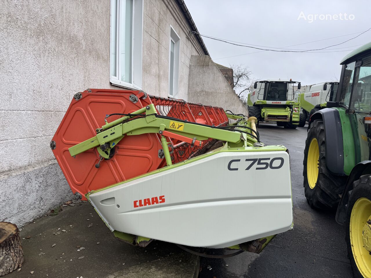 barre de coupe à céréales Claas S750